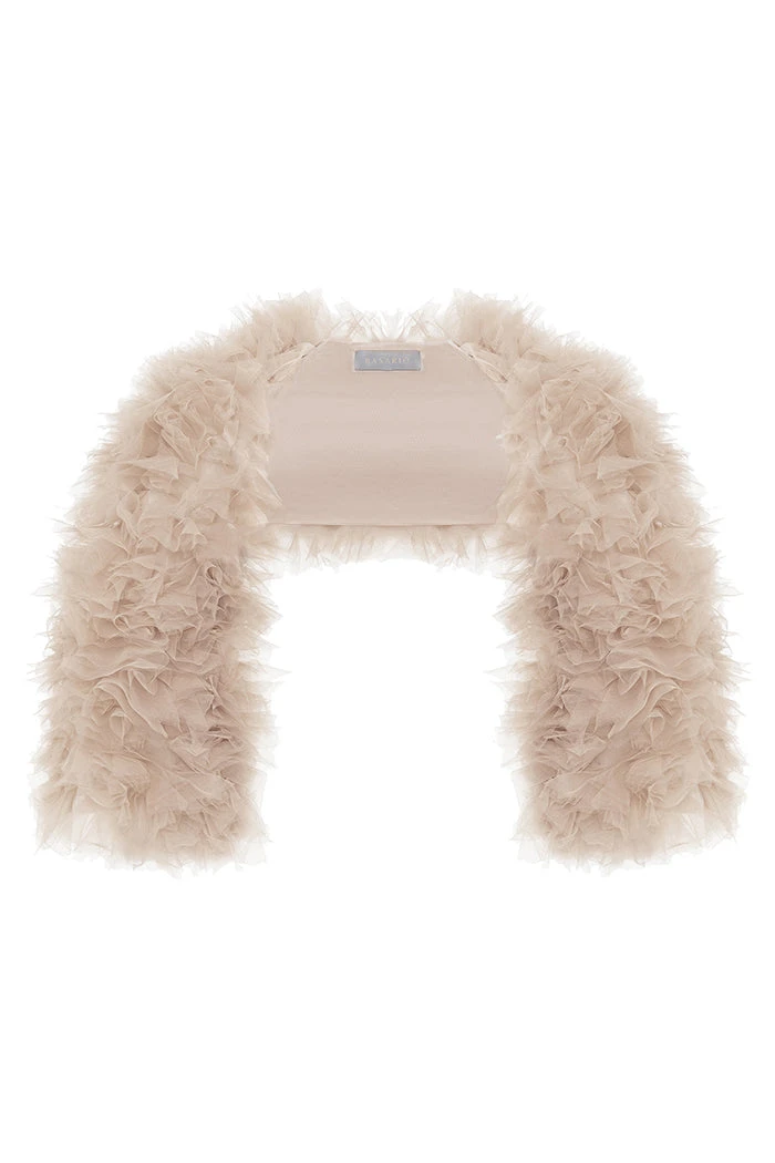 Rasario Voluminous Tulle Bolero Rasario Bolero – couture evening dress