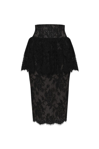 Rasario Lace Skirt – couture evening dress