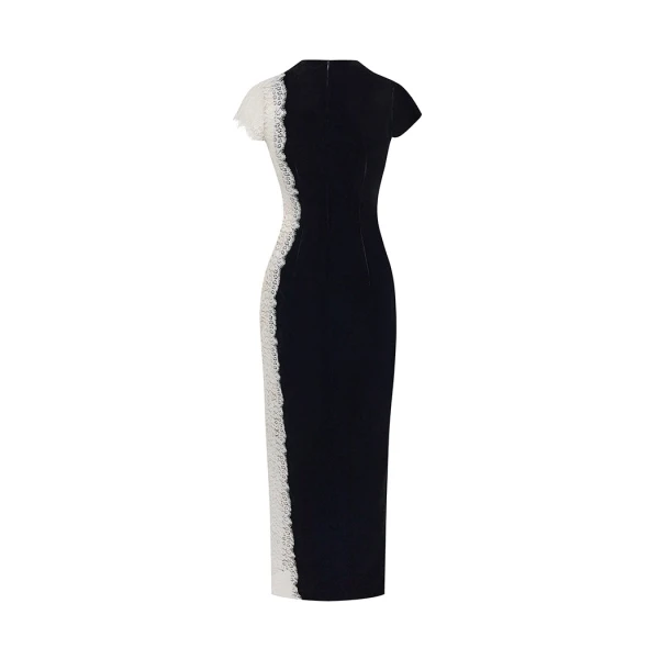 Rasario Midi Dress – couture evening dress