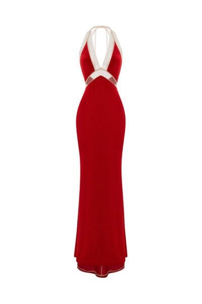 Rasario Velvet Dress – couture evening dress