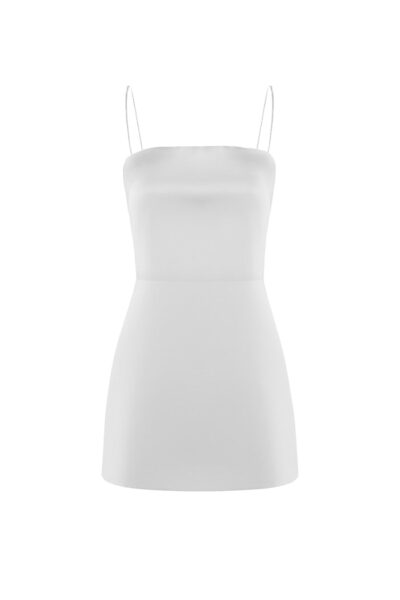 Rasario Satin Dress – couture evening dress
