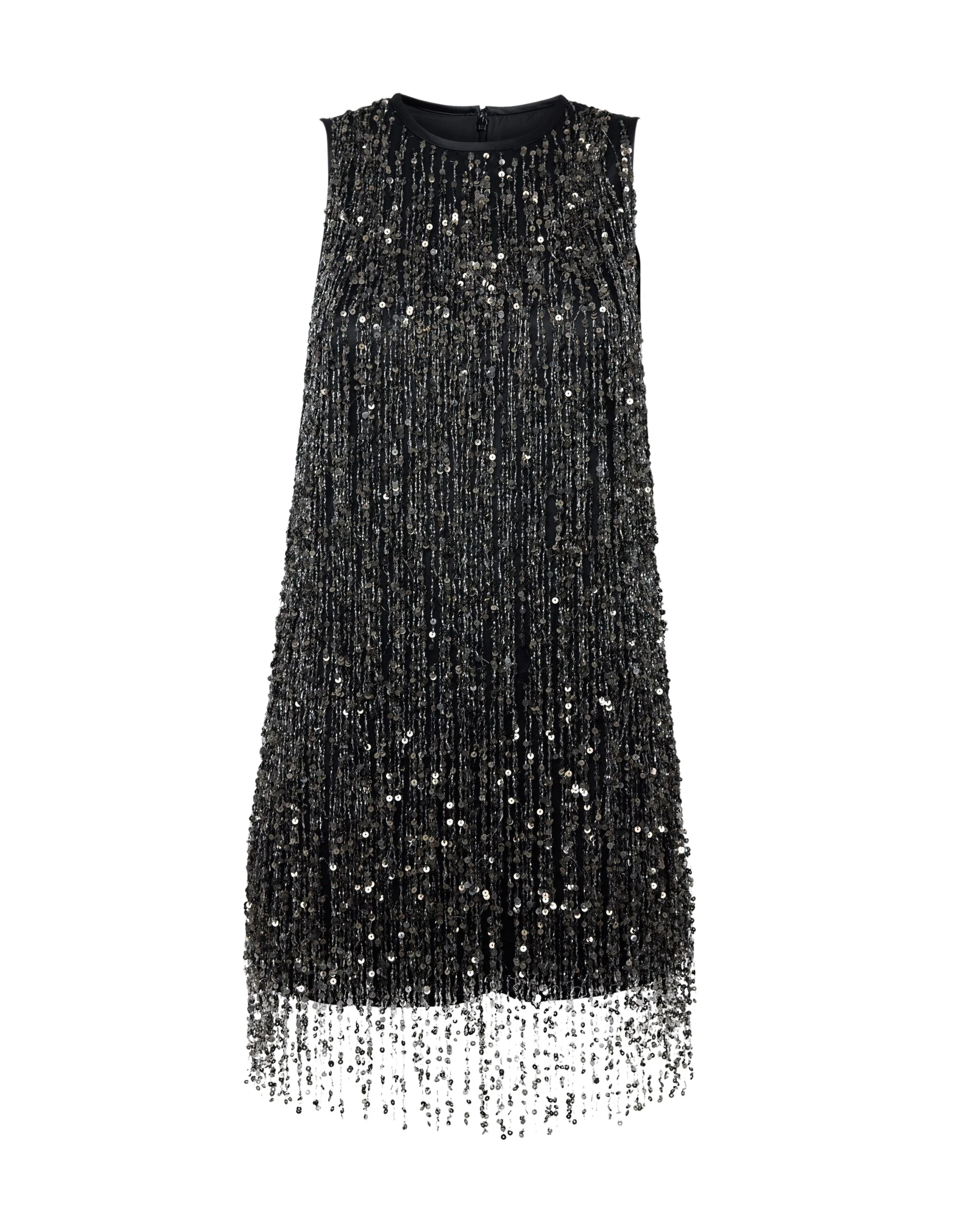 Safiyaa-Amal-Short-Dress-In-Black-With-Gunmetal-Coveti-5-scaled88005_nobg Safiyaa Dresses luxury Clothing from Luxury Handbags Marketplace