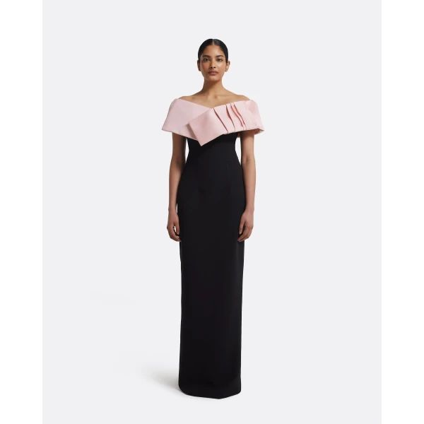Hanabi Harness In Lotus Bloom by Safiyaa ‚Äì luxury tops in Pink available at Luxury Shoes 