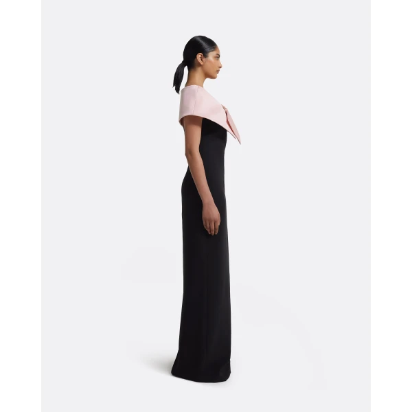 Hanabi Harness In Lotus Bloom by Safiyaa ‚Äì luxury tops in Pink available at Luxury Shoes 