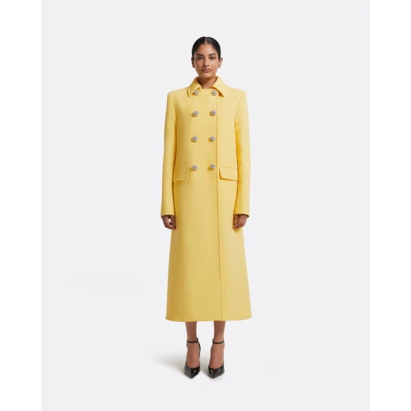 Kota Jacket In Aspen Gold by Safiyaa ‚Äì luxury jackets in Gold available at Luxury Shoes 