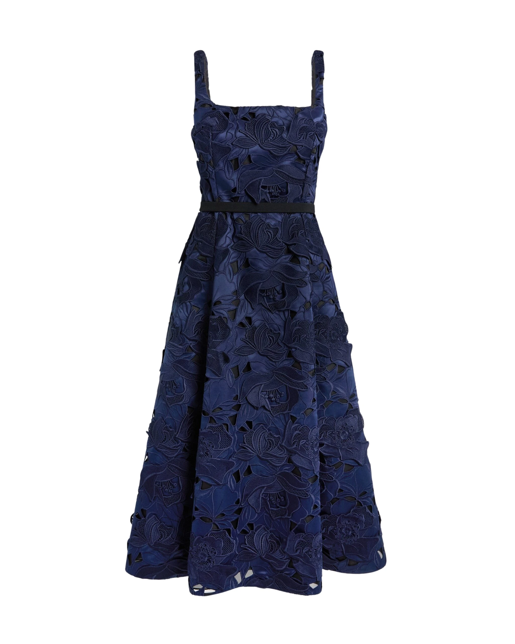 Safiyaa-Marnie-Midi-Dress-In-Black-And-Navy-Coveti-5-scaled38313_nobg Safiyaa Dresses luxury Clothing from Luxury Handbags Marketplace
