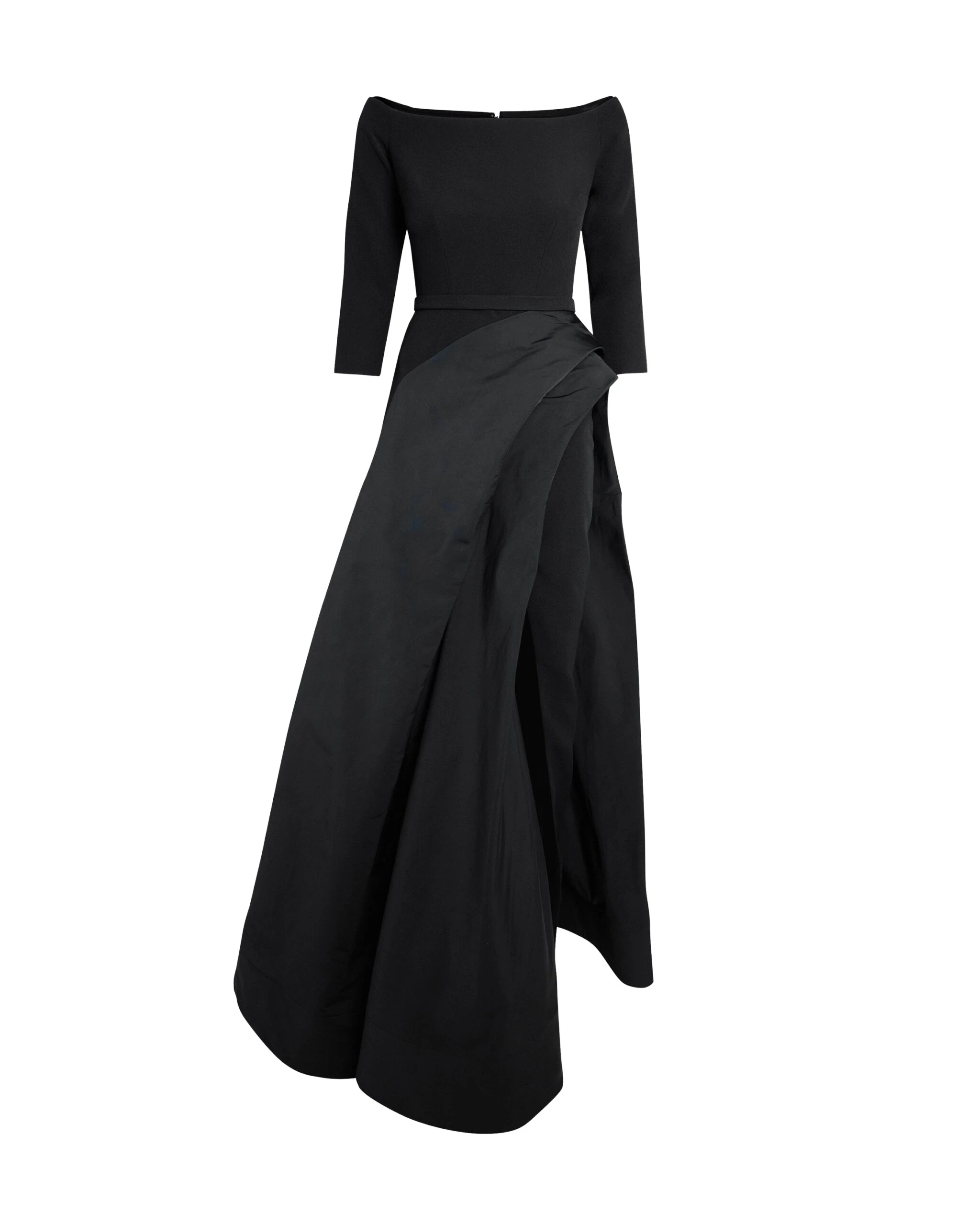 Safiyaa-Nila-Long-Dress-In-Black-Coveti-5-scaled24217_nobg Safiyaa Dresses luxury Clothing from Luxury Handbags Marketplace