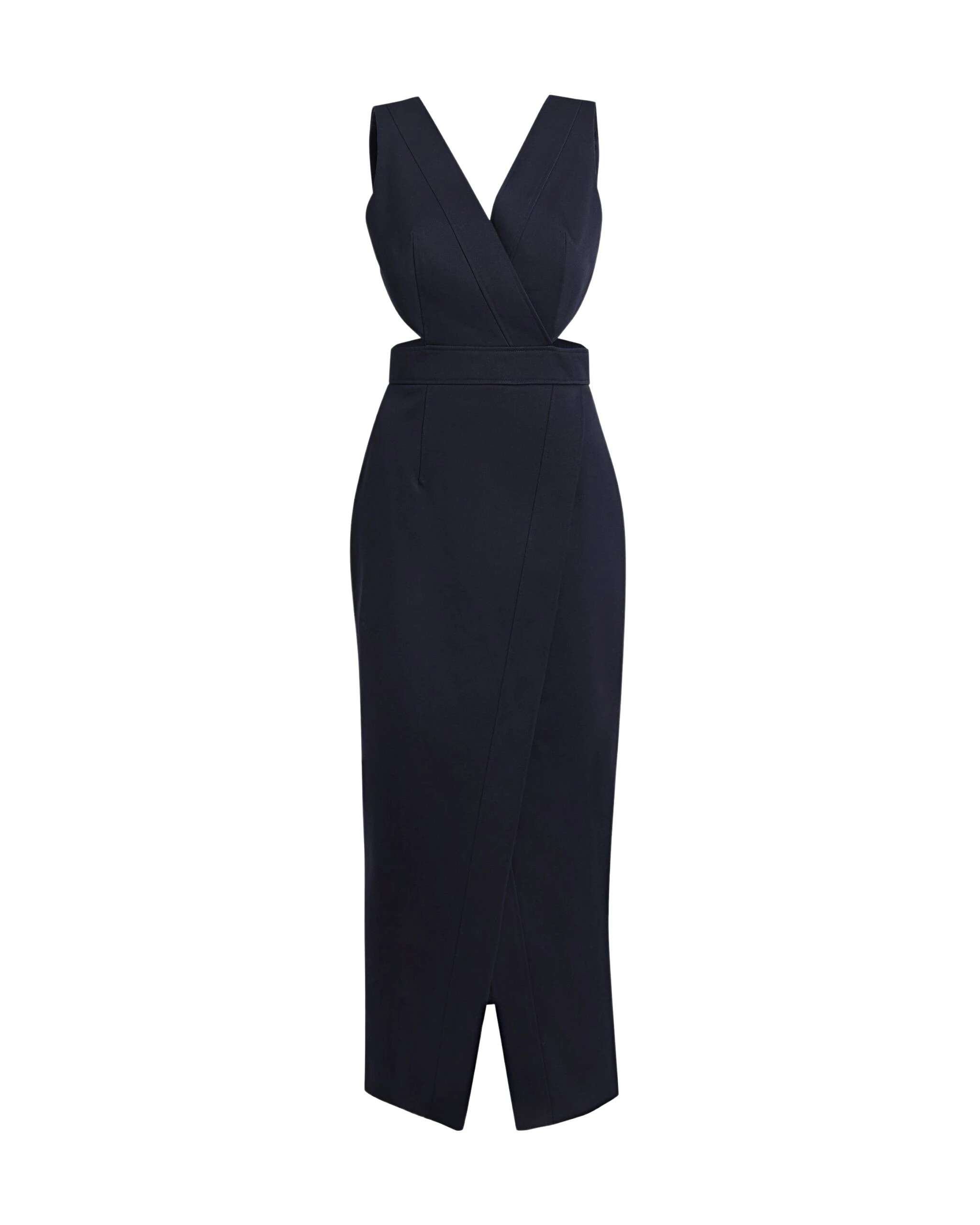 Safiyaa-Oakley-Midi-Dress-In-Midnight-Navy-Coveti-5-scaled53815_nobg Safiyaa Dresses luxury Clothing from Luxury Handbags Marketplace