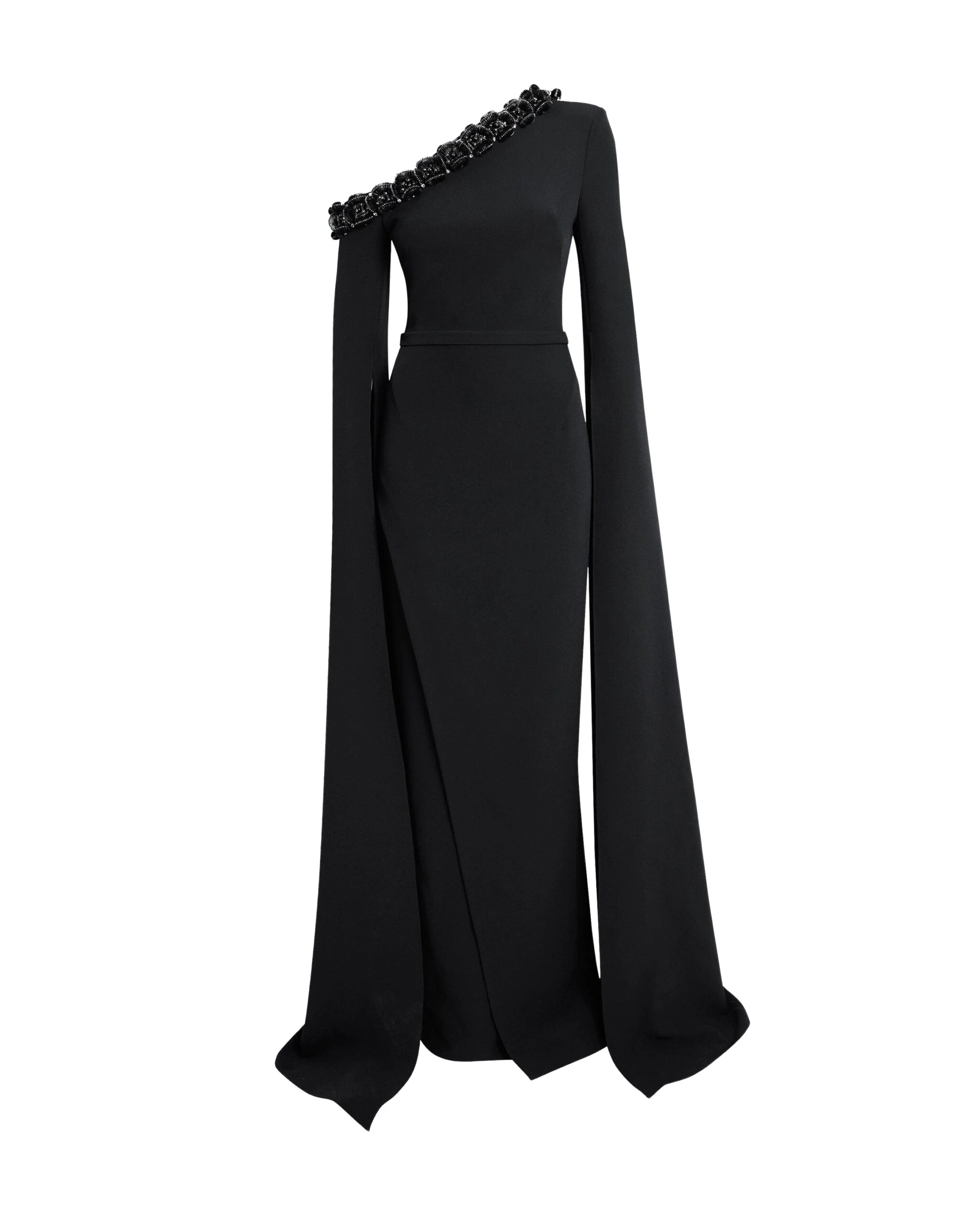 Safiyaa-Rinna-Long-Dress-In-Black-Coveti-5-scaled62852_nobg Safiyaa Dresses luxury Clothing from Luxury Handbags Marketplace