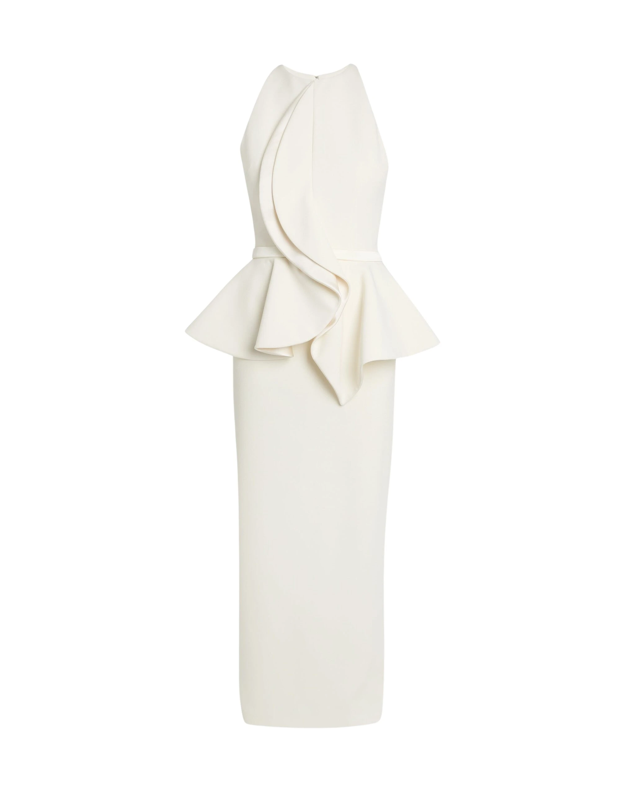 Safiyaa-Riya-Midi-Dress-In-Ivory-Coveti-5-scaled12845_nobg Safiyaa Dresses luxury Clothing from Luxury Handbags Marketplace