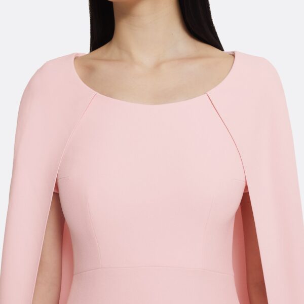 Yuna Long Dress In Lychee by Safiyaa ‚Äì luxury dresses in Pink available at Luxury Shoes 