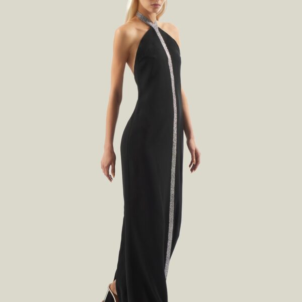 carpet Taller Marmo gown with feather detail – Luxury Shoes 