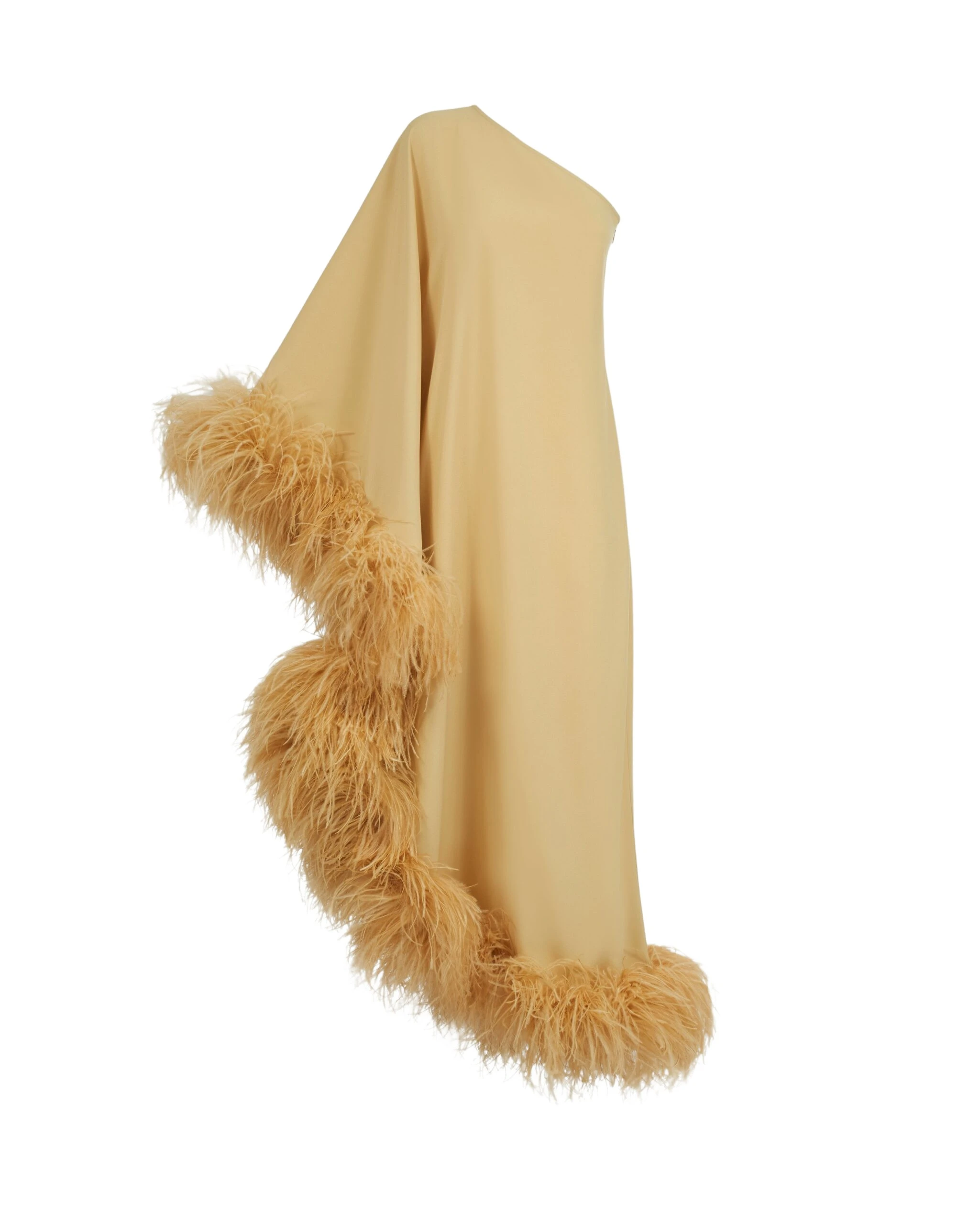 Taller-Marmo-Feathered-Ubud-Dress-In-Pergamena-scaled45101_nobg Yellow Dresses luxury Clothing from Luxury Handbags Marketplace