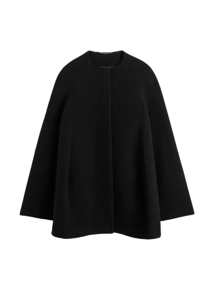 Toteme-Bell-sleeve-jacket-black81203_nobg Toteme Jacket luxury Clothing from Luxury Handbags Marketplace