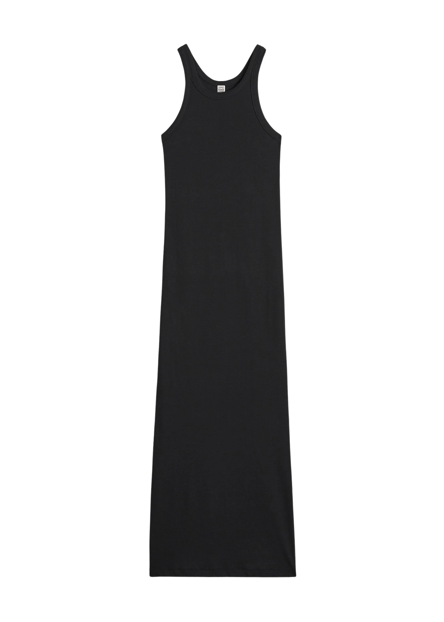 Toteme-Curved-rib-tank-dress-black64786_nobg Toteme Dress luxury Clothing from Luxury Handbags Marketplace