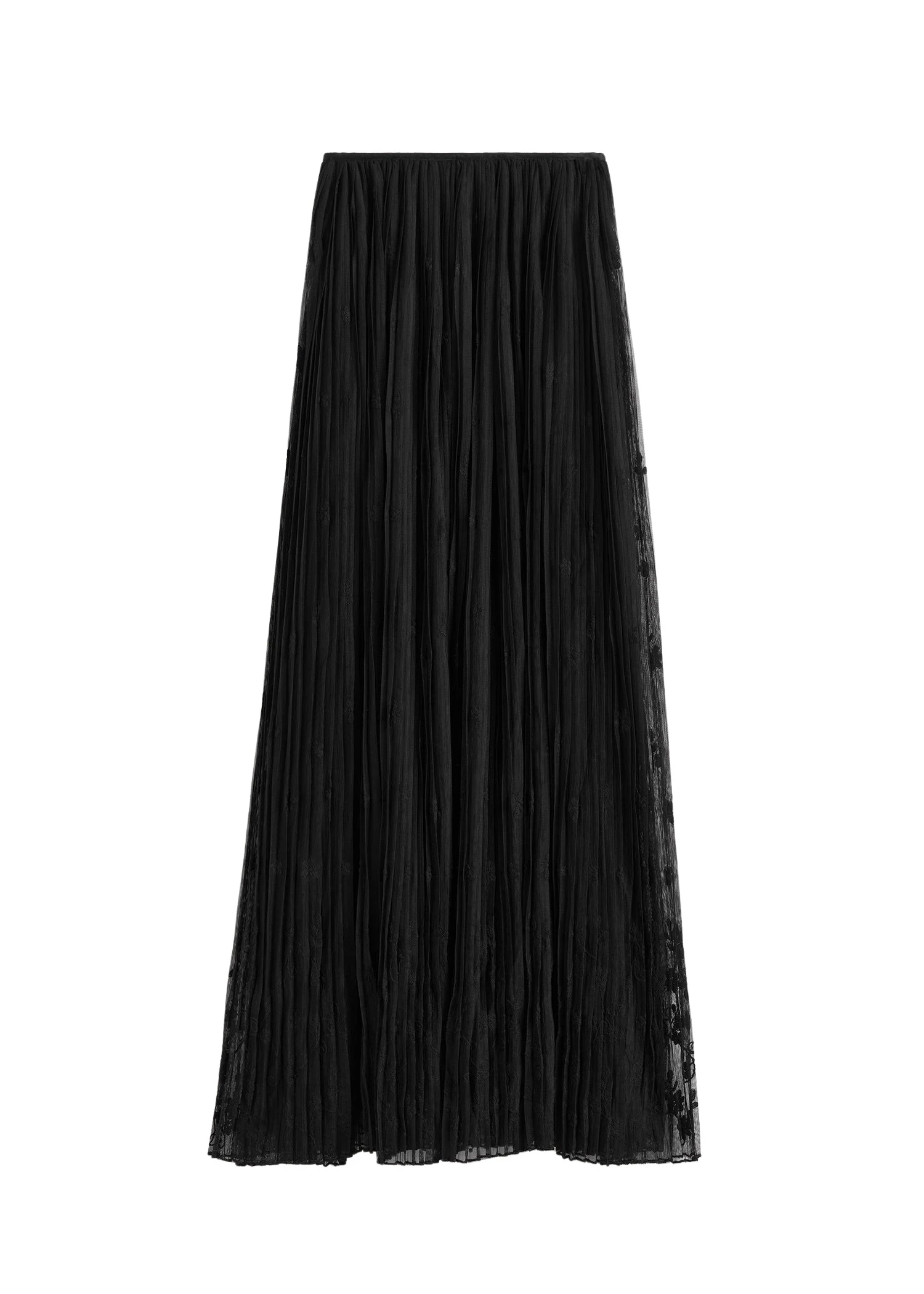 Toteme-Floral-tulle-skirt-black96308_nobg Toteme Skirt luxury Clothing from Luxury Handbags Marketplace