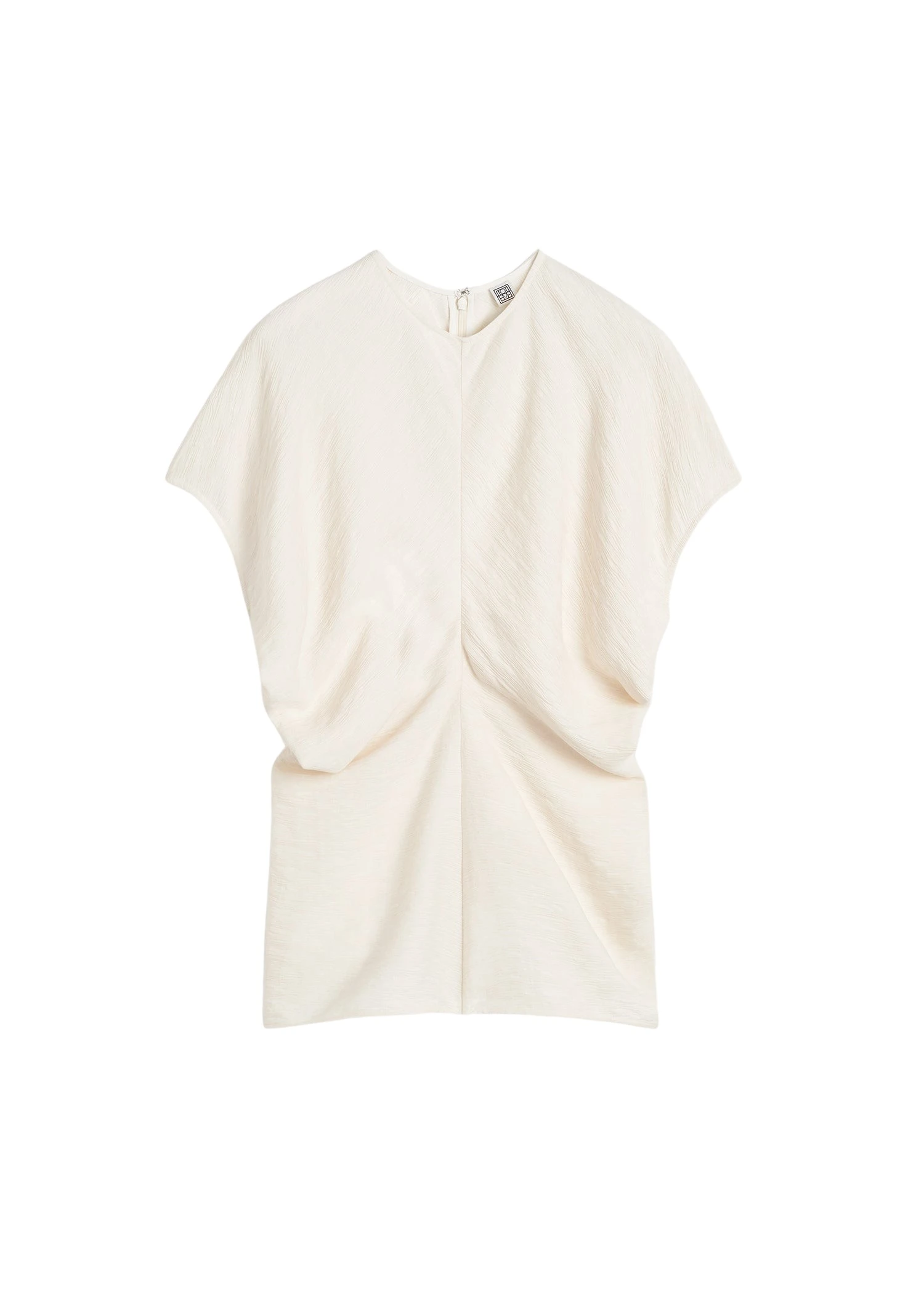 Toteme-Slouch-waist-crinkled-top-cream35358_nobg Toteme Top luxury Clothing from Luxury Handbags Marketplace