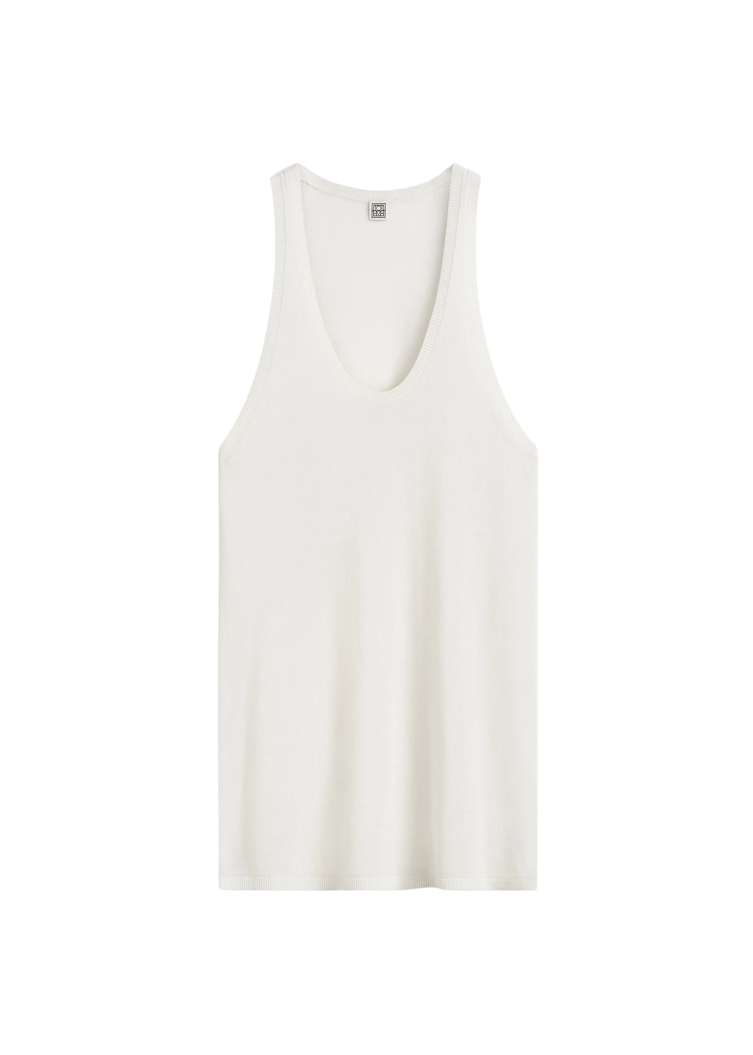 Toteme-Tank-knit-white29960_nobg Toteme sweater luxury Clothing from Luxury Handbags Marketplace