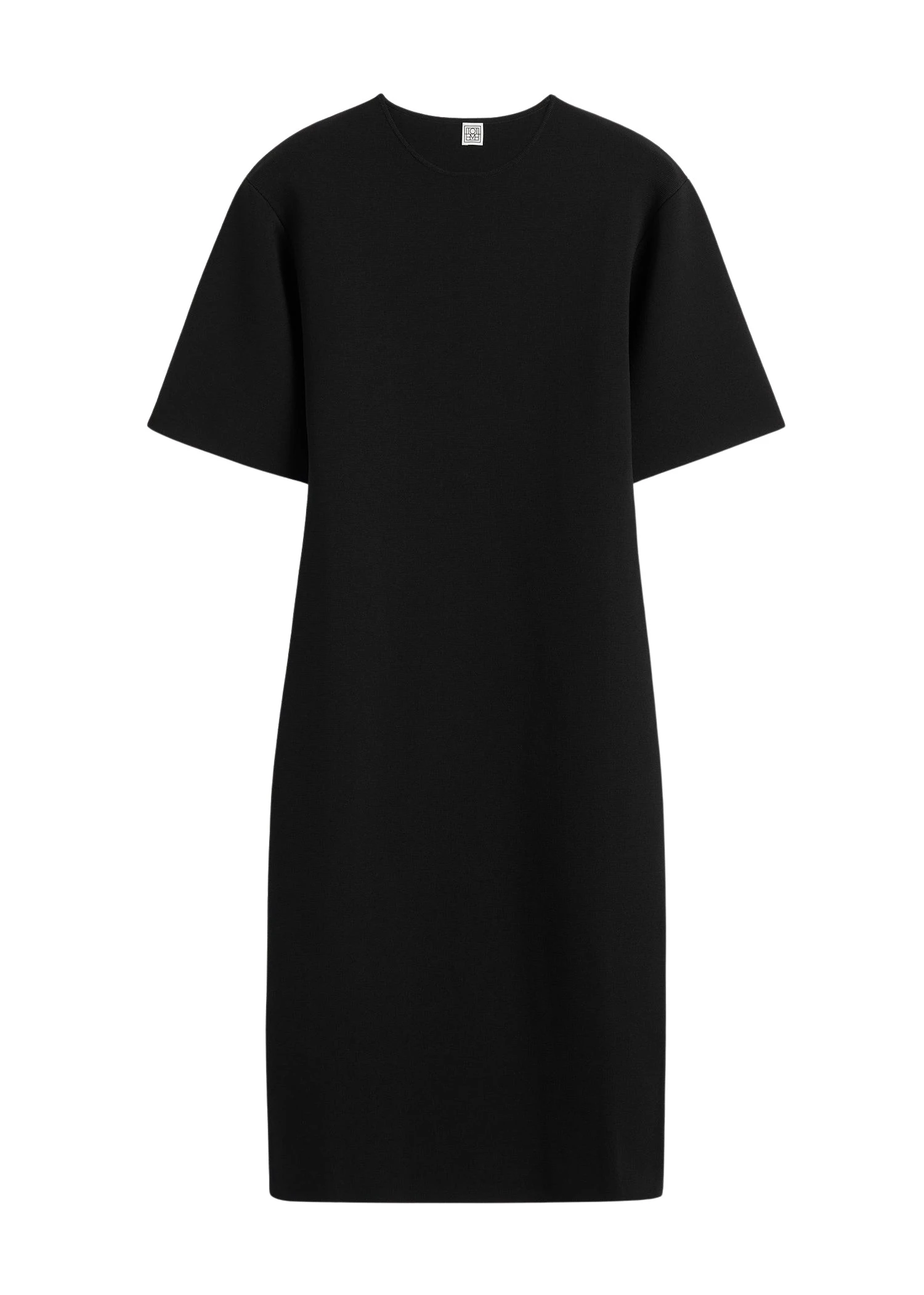 Toteme-Tee-knit-dress-black12510_nobg Toteme Dress luxury Clothing from Luxury Handbags Marketplace