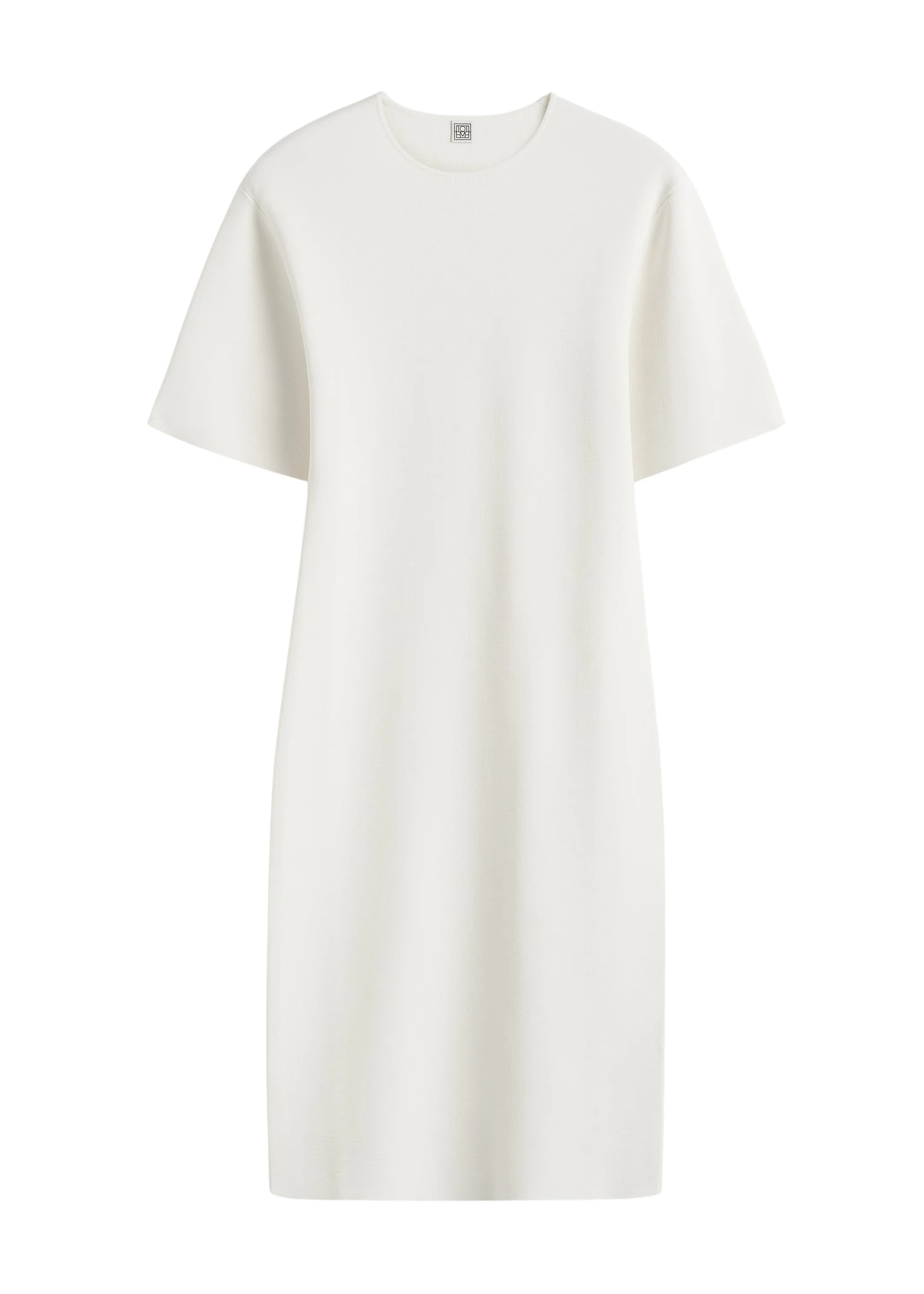 Toteme-Tee-knit-dress-white72311_nobg Toteme Dress luxury Clothing from Luxury Handbags Marketplace