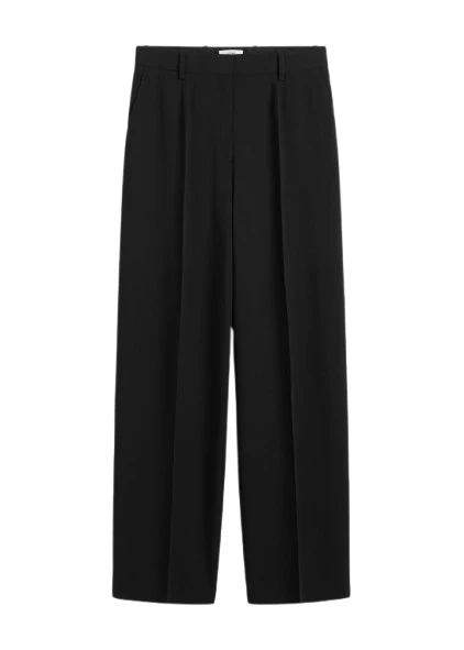 Toteme-Wide-fluid-trousers-black50150_nobg Toteme Pant luxury Clothing from Luxury Handbags Marketplace