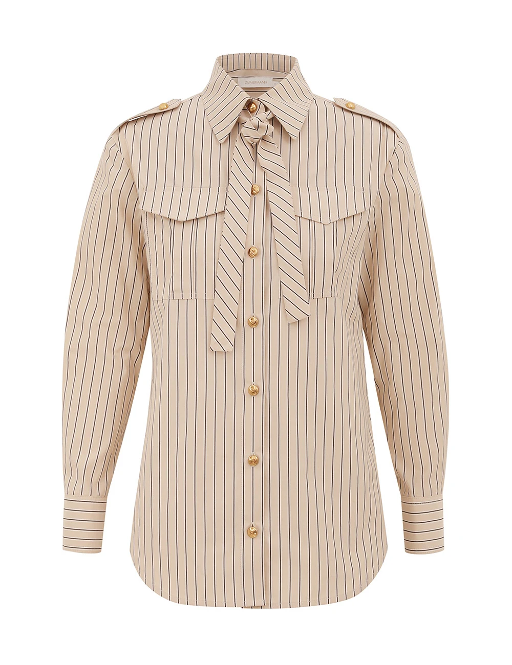 Zimmermann Memento Organza Blouse | Ready to Wear 2025 Collection Luxury Shoes Elevate your elegance in this Zimmermann Tops from the 2025 resort wear edit