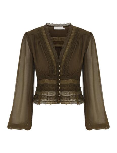 Elevate your elegance in this Zimmermann Tops   from the 2025 resort wear edit