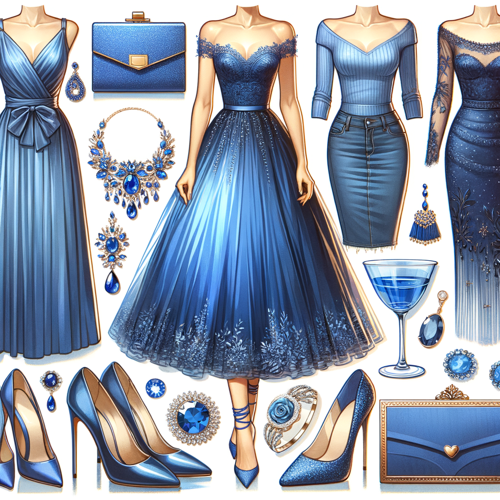 wedding guest dresses cobalt blue how to accessorize a royal blue dress luxury Fashion & Style Guide from  Luxury Handbags Marketplace