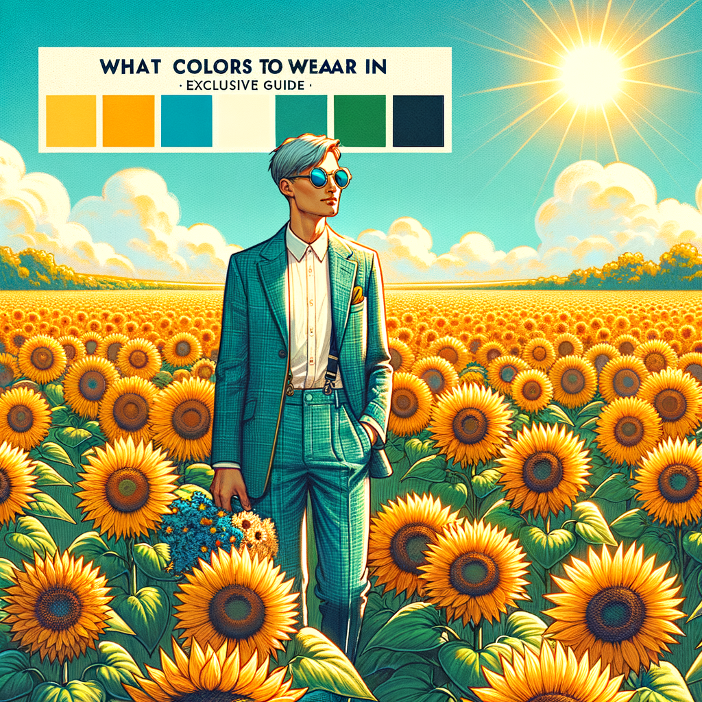 what colors to wear in a sunflower field luxury What to wear from  Luxury Handbags Marketplace