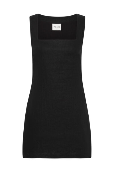 Alice Mini Dress - Black by Posse the Label ‚Äì luxury dresses in Black available at Luxury Shoes 