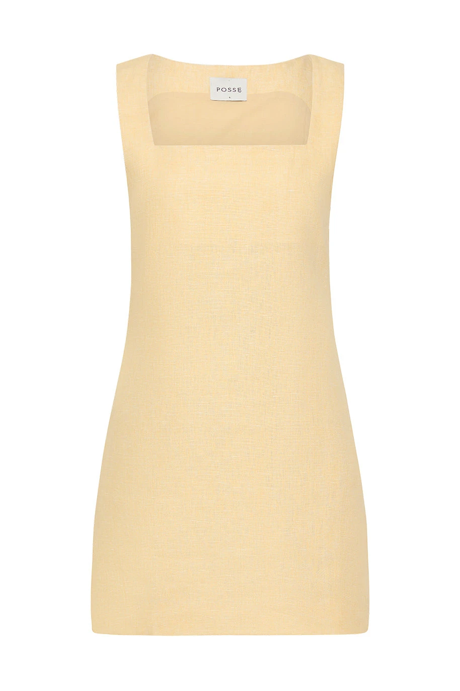 Posse Alice Mini Dress - Dusty Citron – Minimalist Sustainable Dresses | Luxury Shoes Alice Mini Dress - Dusty Citron by Posse the Label ‚Äì luxury dresses in Yellow available at Luxury Shoes