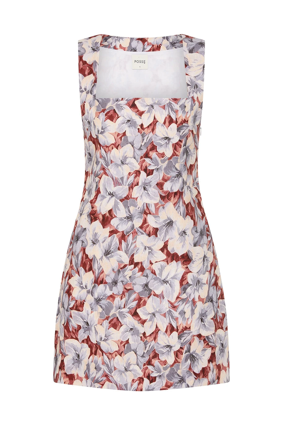 Posse Alice Mini Dress - Lily Garden – Minimalist Sustainable Dresses | Luxury Shoes Alice Mini Dress - Lily Garden by Posse the Label ‚Äì luxury dresses in Multicolour available at Luxury Shoes