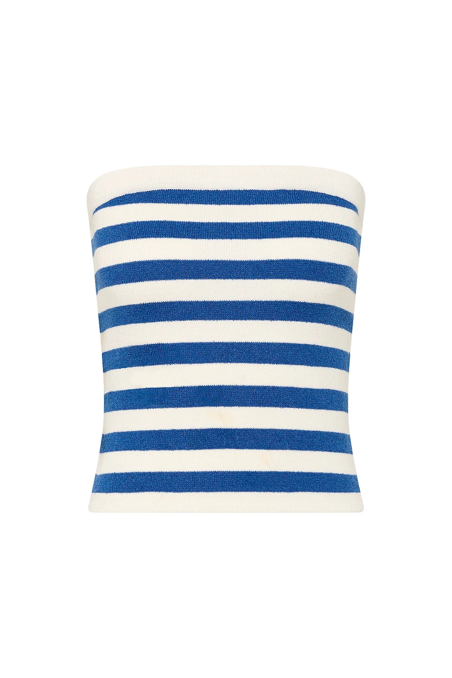 Posse Ari Strapless Top - Blue Stripe – Minimalist Sustainable Tops | Luxury Shoes Ari Strapless Top - Blue Stripe by Posse the Label ‚Äì luxury tops in Blue available at Luxury Shoes