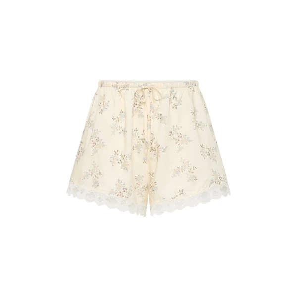 Elodie Short - Blue Blooms by Posse the Label ‚Äì luxury shorts in Blue available at Luxury Shoes 