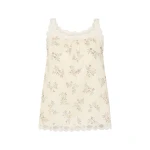 Posse Elodie Top - Blue Blooms – Minimalist Sustainable Tops | Luxury Shoes Elodie Top - Blue Blooms by Posse the Label ‚Äì luxury tops in Blue available at Luxury Shoes
