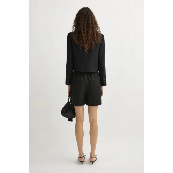 Posse Emma Jacket - Black – sustainable Jackets in Black from Australian designer at Luxury Shoes .