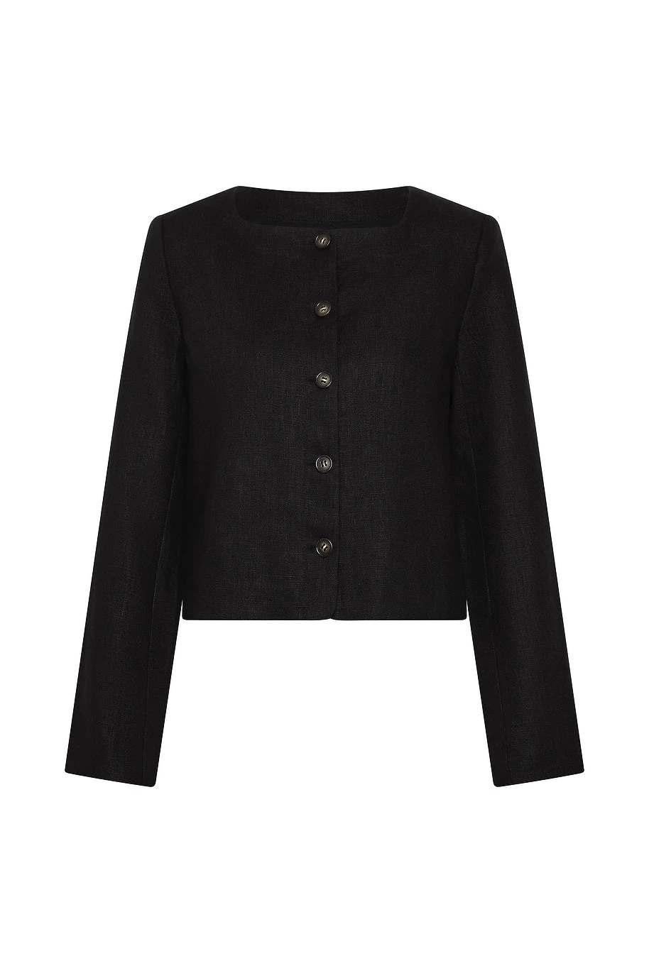 Posse Emma Jacket - Black – Minimalist Sustainable Jackets | Luxury Shoes Emma Jacket - Black by Posse the Label ‚Äì luxury jackets in Black available at Luxury Shoes