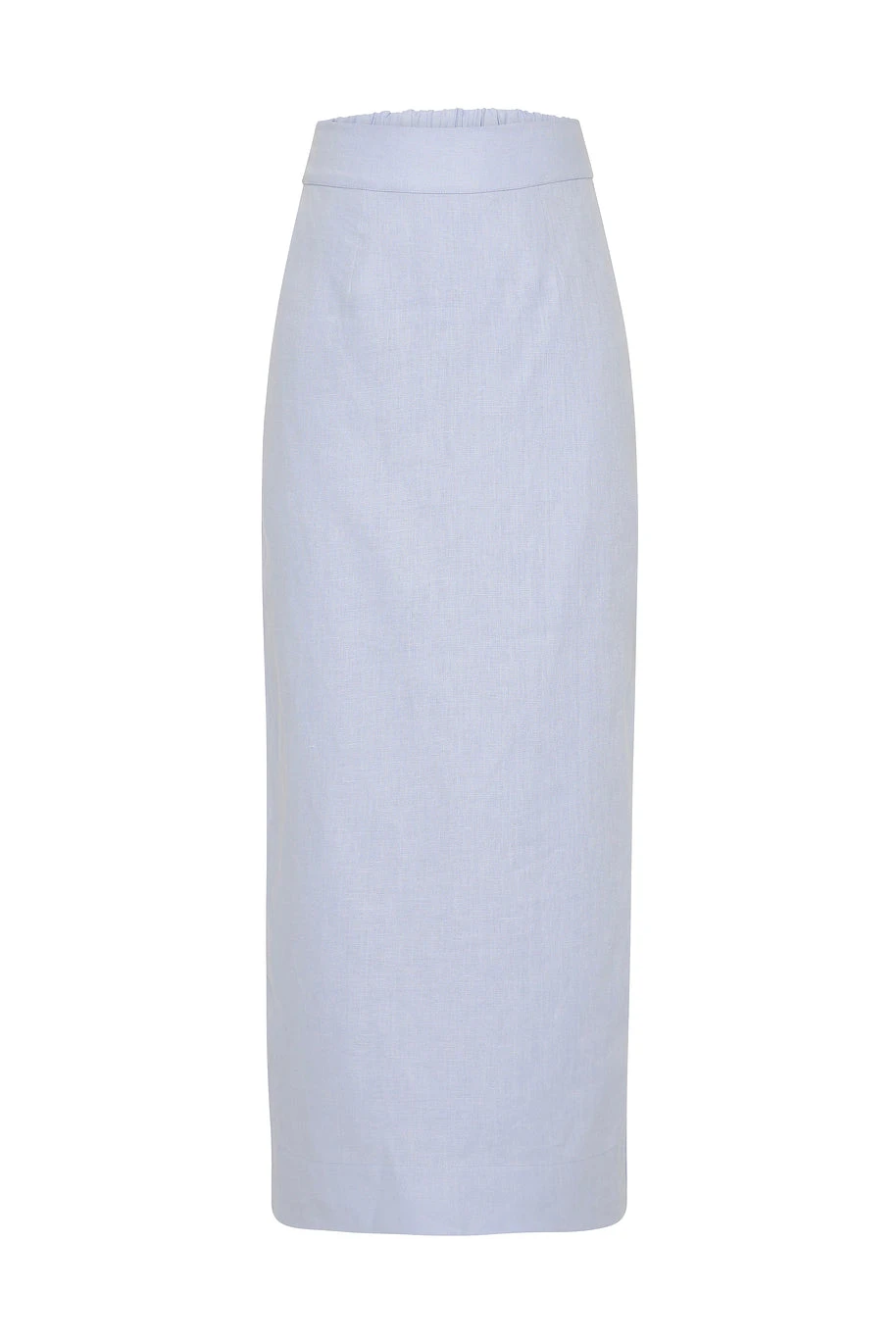Posse Emma Pencil Skirt - Silver Blue – Minimalist Sustainable Skirts | Luxury Shoes Emma Pencil Skirt - Silver Blue by Posse the Label ‚Äì luxury skirts in Blue available at Luxury Shoes