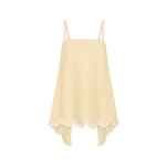 Posse Essie Top - Dusty Citron – Minimalist Sustainable Tops | Luxury Shoes Essie Top - Dusty Citron by Posse the Label ‚Äì luxury tops in Yellow available at Luxury Shoes
