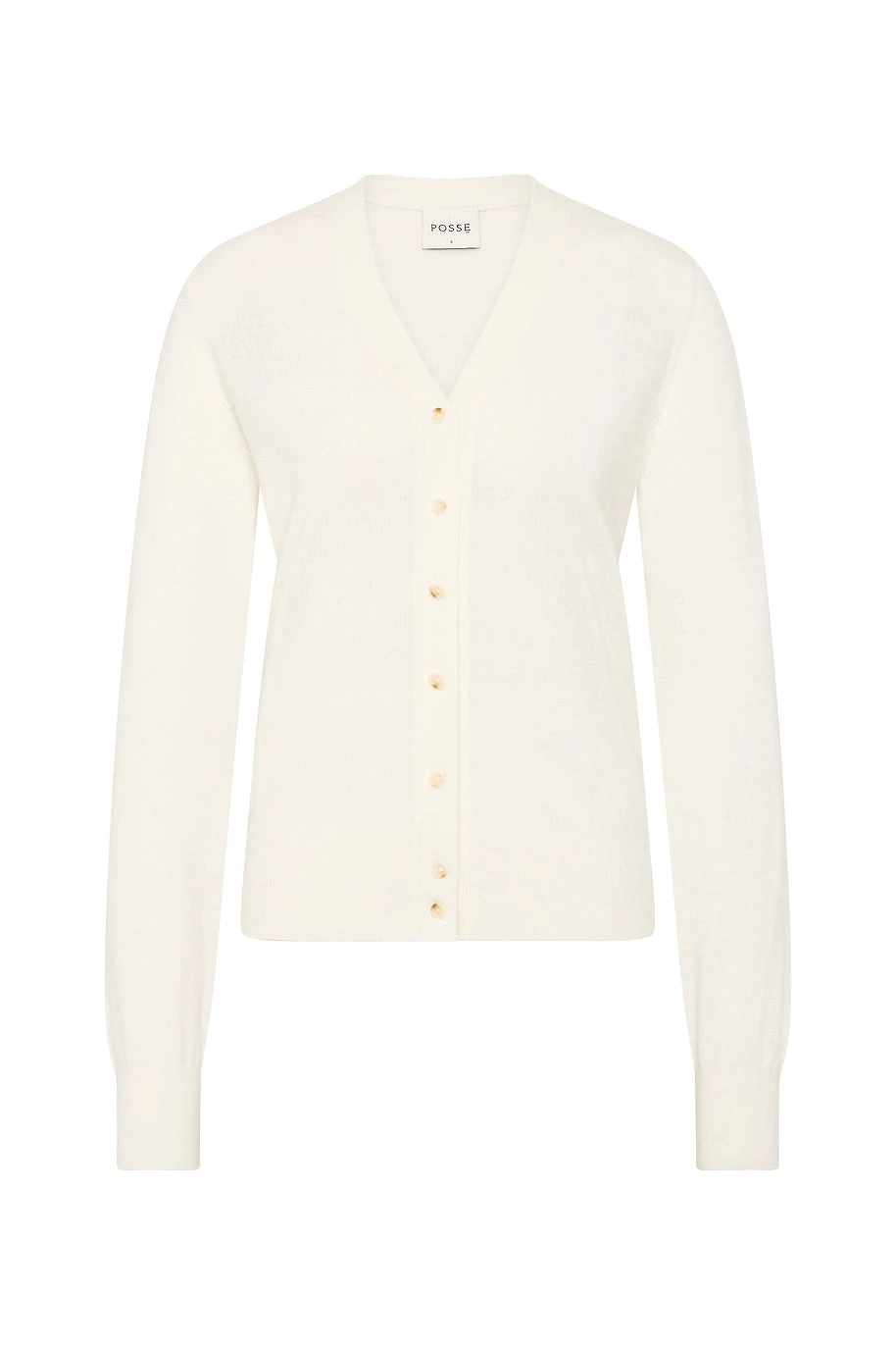 Posse Finley Cardigan - Cream – Minimalist Sustainable Knitwear | Luxury Shoes Finley Cardigan - Cream by Posse the Label ‚Äì luxury knitwear in Ivory available at Luxury Shoes