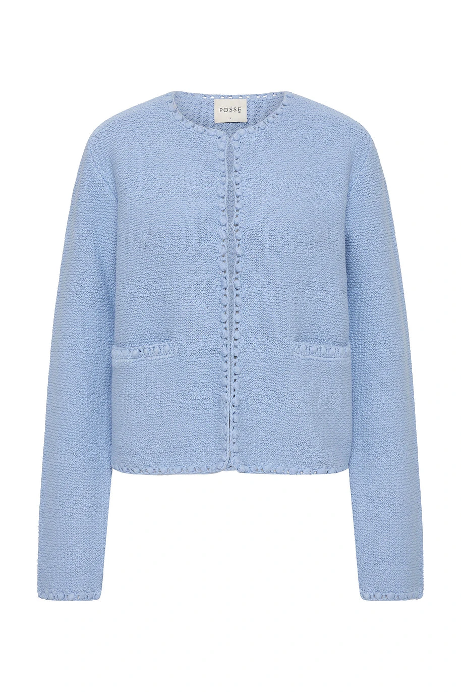 Posse Harlan Jacket - Blue – Minimalist Sustainable Jackets | Luxury Shoes Harlan Jacket - Blue by Posse the Label ‚Äì luxury jackets in Blue available at Luxury Shoes