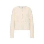 Harlan Jacket - Cream by Posse the Label ‚Äì luxury jackets in Ivory available at Luxury Shoes 