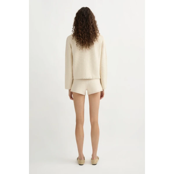 Posse Harlan Jacket - Cream – sustainable Jackets in Ivory from Australian designer at Luxury Shoes .