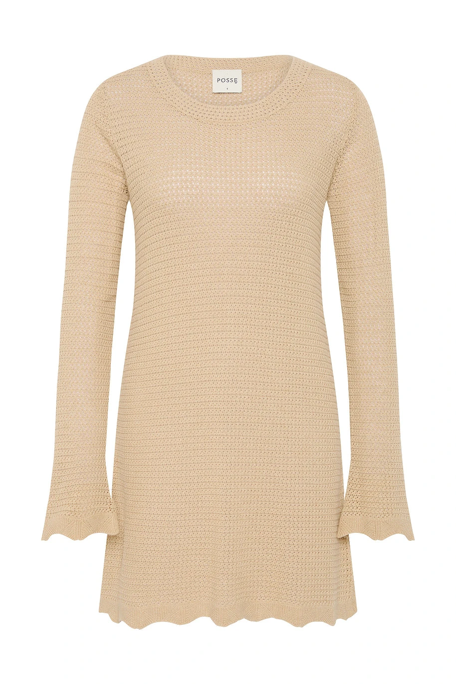 Posse Lennon Mini Dress - Beige – Minimalist Sustainable Dresses | Luxury Shoes Lennon Mini Dress - Beige by Posse the Label ‚Äì luxury dresses in Beige available at Luxury Shoes