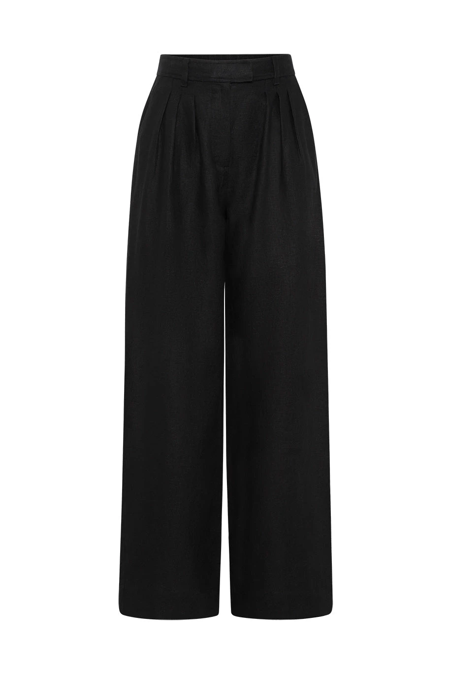 Posse Louis Trouser - Black – Minimalist Sustainable Pants | Luxury Shoes Louis Trouser - Black by Posse the Label ‚Äì luxury pants in Black available at Luxury Shoes