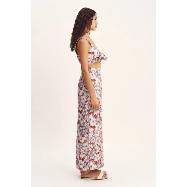 Posse Luna Bandeau - Lily Garden – sustainable Tops in Multicolour from Australian designer at Luxury Shoes .