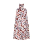 Luna Halter Mini Dress - Lily Garden by Posse the Label ‚Äì luxury dresses in Multicolour available at Luxury Shoes 