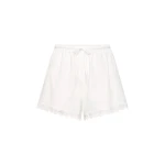 Posse Marilyn Short - Vintage White – Minimalist Sustainable Shorts | Luxury Shoes Marilyn Short - Vintage White by Posse the Label ‚Äì luxury shorts in White available at Luxury Shoes