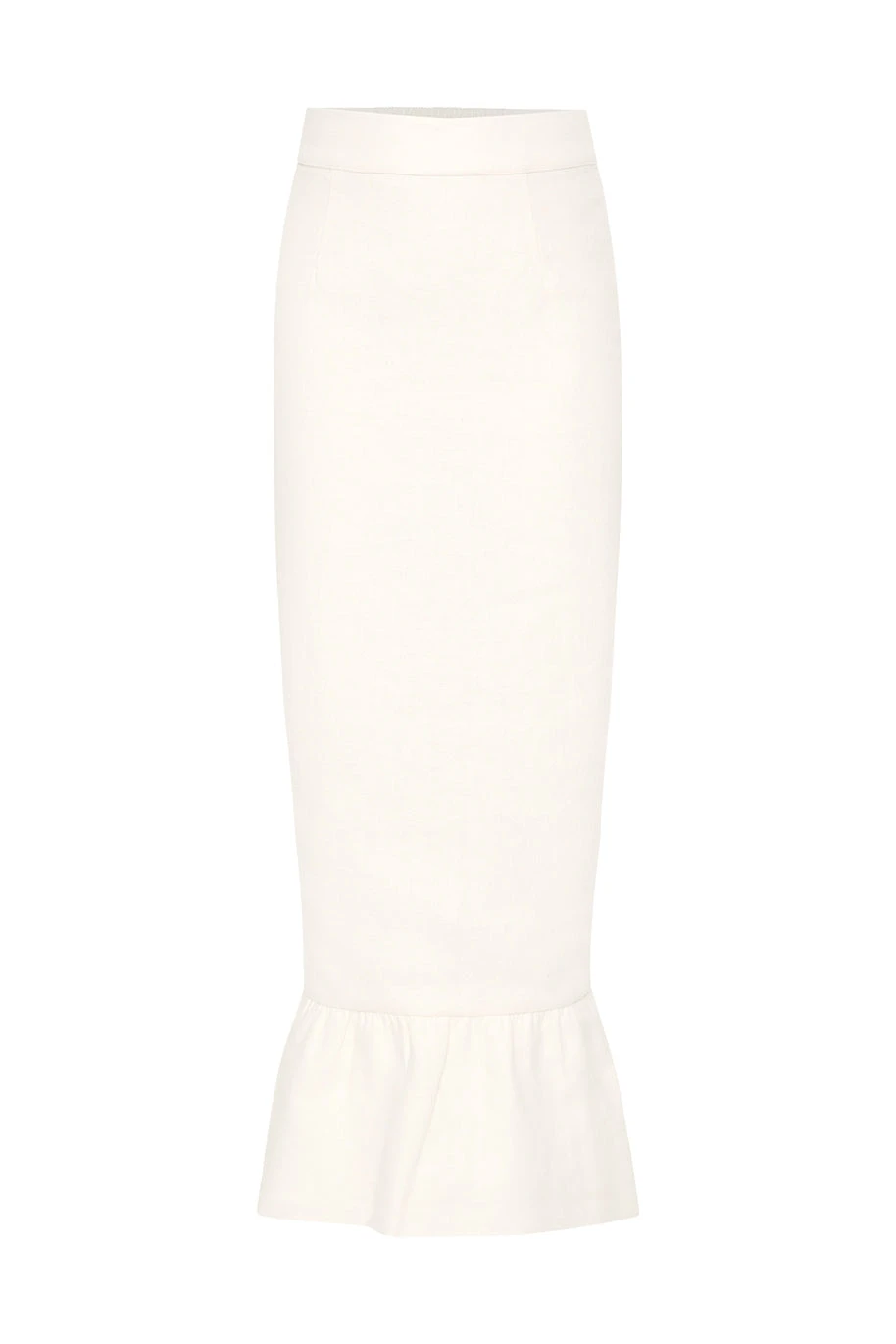 Posse Matilda Column Skirt - Cream – Minimalist Sustainable Skirts | Luxury Shoes Matilda Column Skirt - Cream by Posse the Label ‚Äì luxury skirts in Ivory available at Luxury Shoes