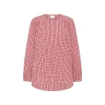 Posse Mira Shirt - Red Gingham – Minimalist Sustainable Tops | Luxury Shoes Mira Shirt - Red Gingham by Posse the Label ‚Äì luxury tops in Red available at Luxury Shoes